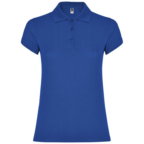 Polo Femme publicitaire coton 200gr Star ROLY Bleu royal